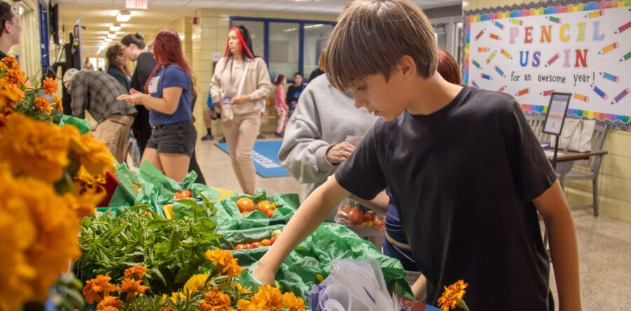 Riley Kid Garden Blooms Through Student and Community Efforts